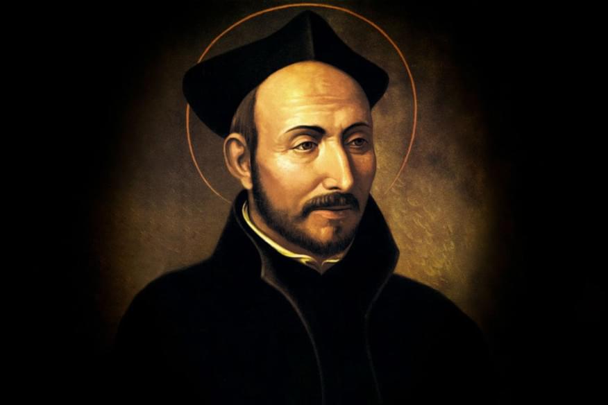 A portrait of Ignatius of Loyola, founder of the Society of Jesus (Jesuits)
