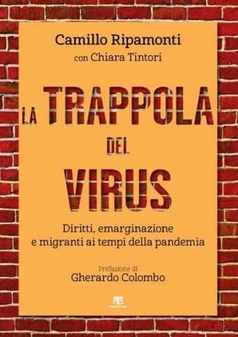 Copertina del libro La trappola del virus di padre Camillo Ripamonti, gesuita