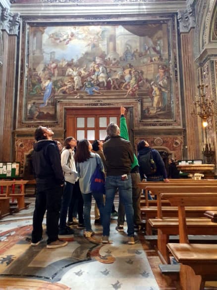 Young people at the Pietre Vive International meeting 2023 in Naples