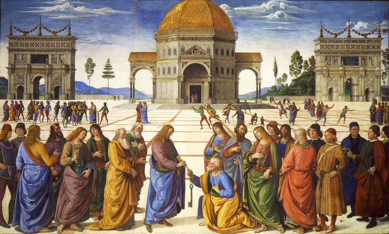 Consegna delle chiavi &ndash; Perugino