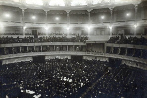 Veduta interna del Teatro Correa detto Augusteo a Roma - Archivio Storico - Gesuiti, Provincia Euro-Mediterranea